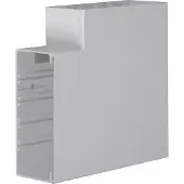 Hager FB9923057030 Flachwinkel aus Grundprofil PVC zu FB 100x230mm steingrau