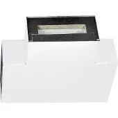 Hager L69569016 T-Stück zu Brandschutzkanal FWK 90 Funktionserhalt E60/E30 50x210mm verkehrsweiß