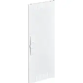 Hager FZ005NV1 Tür, univers, rechts, geschlitzt, RAL 9010, für Schrank IP3X, 650x300mm
