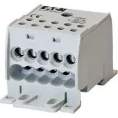 Eaton 102707 Klemmenblock, 1-polig, 175A, 10 Abgangsklemmen, ALU BPZ-KB-10/175-ALU