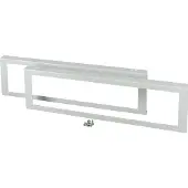 Eaton 114624 Sockel, Seitenteile für HxT 200 x 600mm, grau, mit Kabeldurchführung XLSPL2SO8