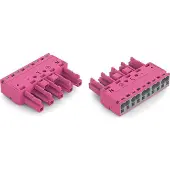 Wago 770-285/082-000 Buchse,5-polig,Kod. B,pink 770285082000 - 50 Stück