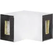 Hager L69219010 Inneneck FWK 90 E60/E30 50x110 reinweiß