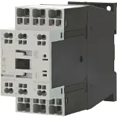 Eaton 199663 Leistungsschütz, 3-polig, 380 V 400 V 4 kW, 1 S, 1 Ö, 220 V 50/60 Hz, Wechselstrombetätigung, Push-in-Klemmen DILM11-11(220V50/60HZ)-PI