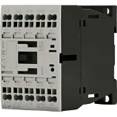 Eaton 199646 Leistungsschütz, 3-polig, 380 V 400 V 4 kW, 1 S, 230 V 50/60 Hz, Wechselstrombetätigung, Push-in-Klemmen DILM9-10(230V50/60HZ)-PI
