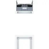 Zumtobel 60816080 LED Decken-Einbauleuchte PANOS EVO Q140L 9W 840 LDO SM WH