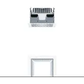 Zumtobel 60816086 LED Decken-Einbauleuchte PANOS EVO Q140H 9W 840 LDO FAL WH