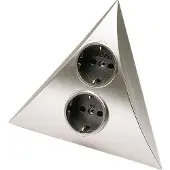 Hera Luxor Wandsteckdose (WCD-Schaltgerät) (Europäische Steckdose) - 50660211003