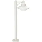 Albert Gartenweglampe Mauty 90 cm - weiß
