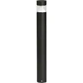 Albert Pollerleuchte Typ Nr. 662295, 360 Grad, indirekt symmetrisch - 1 x LED 9 W, 1000 lm, Farbe: schwarz
