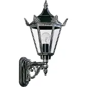 Albert 601806 Wandleuchte Typ Nr. 1806 - Farbe: schwarz-Silber, für 1 x Lampe, E27