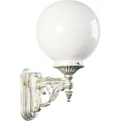 Albert 670609 Wandleuchte Typ Nr. 0609 - Farbe: weiß-gold, für 1 x Lampe, E27