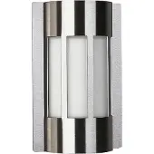 Albert 696119 Wandleuchte Typ Nr. 6119 - Edelstahl für 1 x Lampe, E27