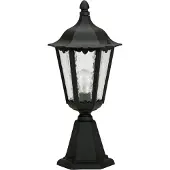 Albert 660541 Sockelleuchte Typ Nr. 0541 - Farbe: schwarz, für 1 x Lampe, E27