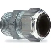 ABB 2587 Gerade Metall-Kabelverschr. für Kabel? 44.5-49.9mm, Gewinde NPT 2 1/2 Zoll, IP65 7TBD105250R0033 - 5 Stück