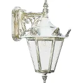 Albert 671807 Wandleuchte Typ Nr. 1807 - Farbe: weiß-gold, für 1 x Lampe, E27