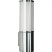 Albert 690309 Wandleuchte Typ Nr. 0309 - Edelstahl, für 1 x Lampe max. 20 W, E27, 2 Ersatzgläser: 90260370+90210309