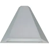 Albert 690673 Wandleuchte Typ Nr. 0673 - Farbe: Silber, für 1 x Lampe, E27