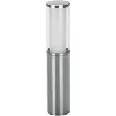 Albert 690546 Sockelleuchte Typ Nr. 0546 - Edelstahl, für 1 x Lampe max. 20 W, E27, 2 Ersatzgläser: 90260370+90210309