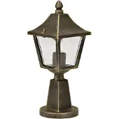 Albert 650540 Sockelleuchte Typ Nr. 0540 - Farbe: braun-messing, für 1 x Lampe, E27