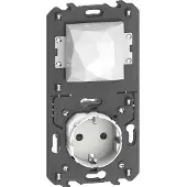Legrand KW4501C LivingNow Gateway with Netatmo mit Steckdose und Master-Switch, Farbe White