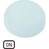 Eaton Linse, Leuchtmelder weiss, flach, ON 218421