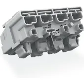 Wago 294-8124 Netzanschlussklemme 17mm-Ausführung mit PE-Direktkontakt 1/L-2/L-P