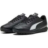 Puma Fußballschuh "VITORIA II TT JR", Damen, Gr. 37, Textil, weiß (schwarz, weiß), Synthetik, Schuhe Fußballschuh, für synthetische Hartplätze