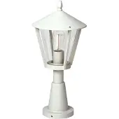Albert 680529 Sockelleuchte Typ Nr. 0529 - Farbe: weiß, für 1 x Lampe, E27