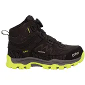 CMP Kids Kiruna Mid Fitgo Fleece WP Trekking Shoes piombo-acido (69ZU) 35
