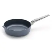 Woll Pro Bratpfanne Induktion, spülmaschinengeeignet, Robuste Pfanne mit festem Edelstahlstiel, 1 Pfanne, Ø 24 cm
