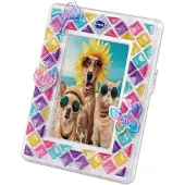 Vtech Kreativset "Mosaic Magic Lights - Bilderrahmen", bunt, Kreativsets, KinderB:18,2cm H:22,2cm T:10,9cm, Kunststoff, Kreativset, B:18,2cm H:22,2cm T:10,9cm