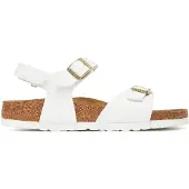 Birkenstock - Kid's Rio Plain Flowers AS - Sandalen Gr 39 - Narrow braun