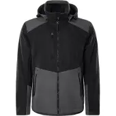 Fristads Softshell-Winterjacke 4060 CFJ - 4XL / Schwarz/Grau
