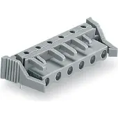 Wago 232-839/039-000 THT-Federleiste,abgewinkelt,Rastermaß 7,5 mm,grau 232839039000 - 25 Stück