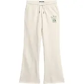 Superdry für Damen. W7011094A Athletic Low Rise Flare Jogger-Hose cremeweiß (M), Lässig, Baumwolle