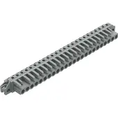 Wago 232-254/031-000 THT-Federleiste,abgewinkelt,Rastermaß 5 mm,grau 232254031000 - 10 Stück
