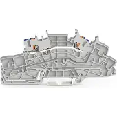 Wago 2203-6651 Installationsetagenklemme,mit Drücker,2,5 mm2,grau 22036651 - 50 Stück