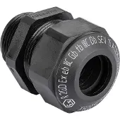 Kaiser EX1540.40.270 Kabelverschr. Progress Kst. GFK M40x1.5, Schwarz Exe II Kabel Ø25.5-27.0mm EX154040270 - 10 Stück