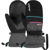 Reusch Kondor R-tex XT Junior Mitten black / black melange / knockout pink (7005) 5,5