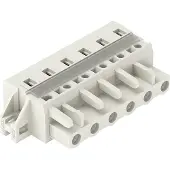 Wago 721-209/027-000 1-Leiter-Federleiste,CAGE CLAMP,2,5 mm2,lichtgrau 721209027000 - 25 Stück