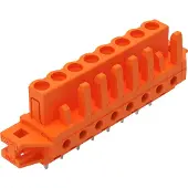 Wago 232-168/031-000 THT-Federleiste,gerade,Rastermaß 5,08 mm,orange 232168031000 - 50 Stück