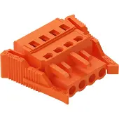 Wago 231-304/037-000 1-Leiter-Federleiste,CAGE CLAMP,2,5 mm2,orange 231304037000 - 50 Stück