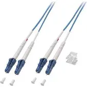 EFB Elektronik O6505.2 Duplex Jumper LC-LC 9/125μ, OS2, LSZH, armiert, blau, 3.0mm, 2m O65052