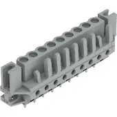 Wago 232-139/047-000 THT-Federleiste,gerade,Rastermaß 5 mm,grau 232139047000 - 25 Stück