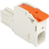 Wago 832-1101/011-000 1-Leiter-Federleiste,Hebel,Push-in CAGE CLAMP,lichtgrau 8321101011000 - 24 Stück