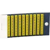 Schneider Electric Electric AR1MC015 Linergy-TR Aderendhülsen, Bezeichnungsschild, aufrastbar,mit der Ziffer 5,gemäß Farbcode nach NF C 93-011,(200Stück) - 200 Stück
