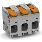 Wago 2616-1353/020-000 Leiterplattenklemme,Hebel,16 mm2,grau 26161353020000 - 24 Stück