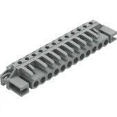 Wago 232-242/047-000 THT-Federleiste,abgewinkelt,Rastermaß 5 mm,grau 232242047000 - 25 Stück