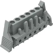 Wago 232-136/039-000 THT-Federleiste,gerade,Rastermaß 5 mm,grau 232136039000 - 50 Stück